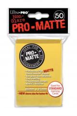 Ultra Pro PRO-Matte Standard Sleeves - Yellow (50ct)